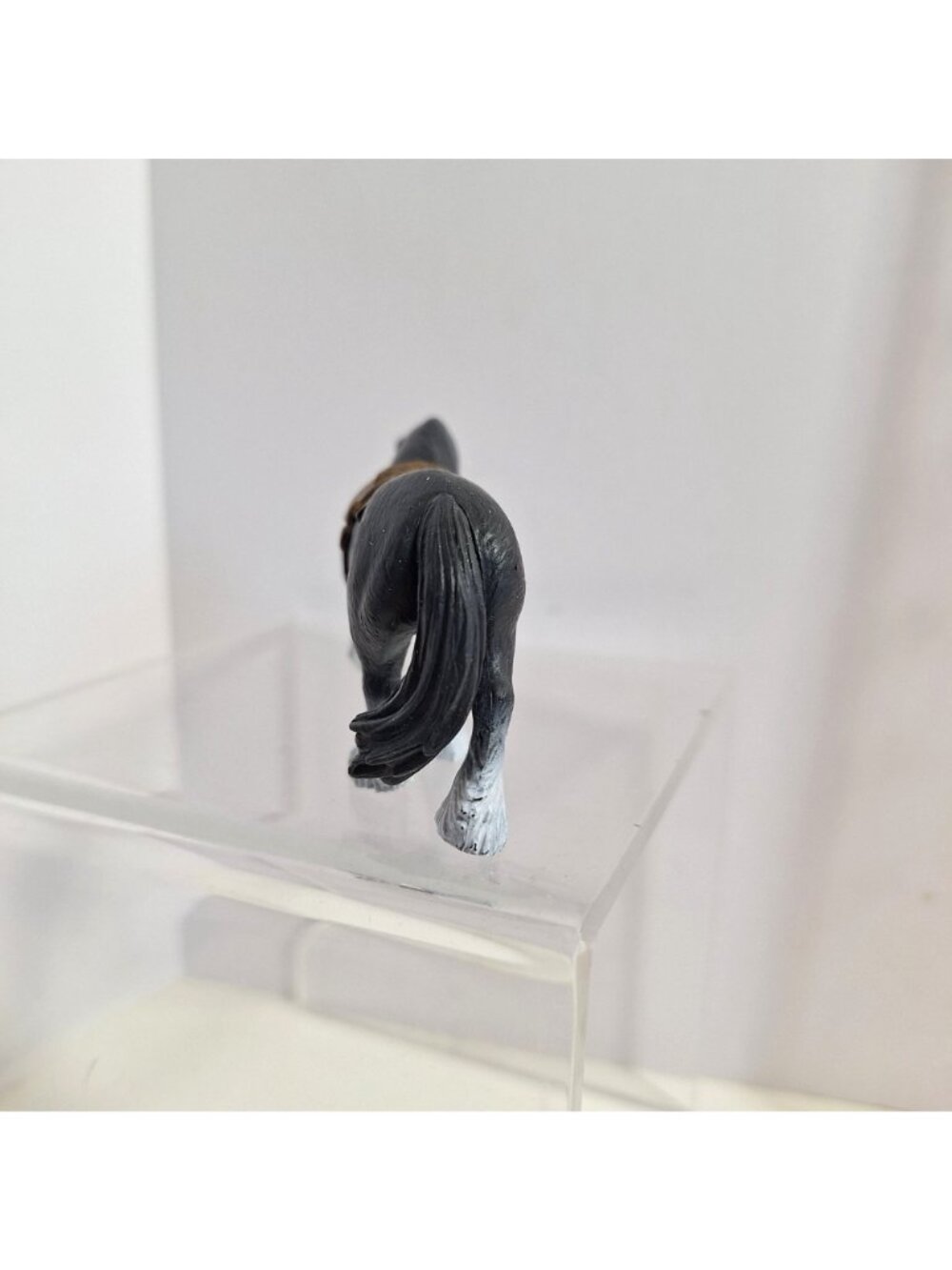 Angus Disney Brave Horse Figure Miniature 3" Black White Cake Topper - Picture 6 of 9